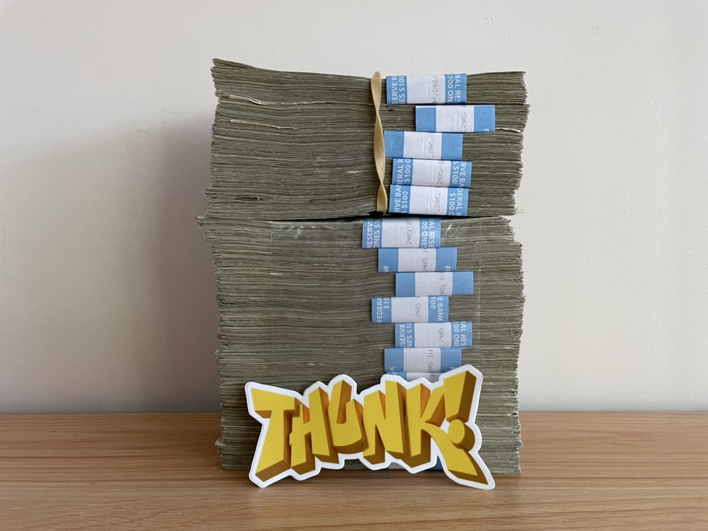 A pile of cash